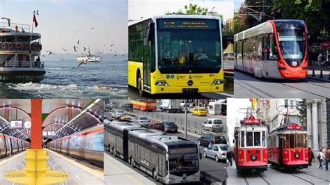 How do you travel in public transport in Istanbul?