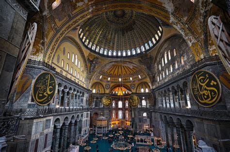 Was Hagia Sophia originally built as a mosque?