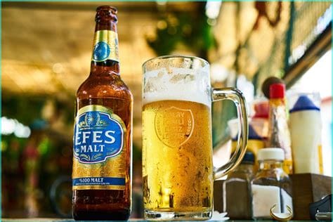 What beer is drunk in Turkey?