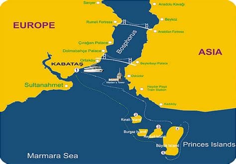 Where does the Bosphorus cruise start?