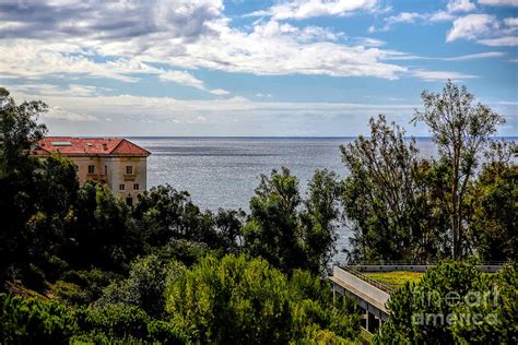 Can you see the ocean from the Getty Villa?