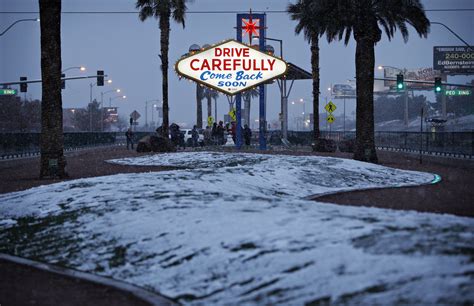 Does Las Vegas get snow?