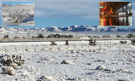Has it ever snowed in Las Vegas?