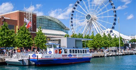 How far is the walk from Millenium Park to Navy Pier?