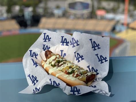 How much is a hot dog at Dodgers?