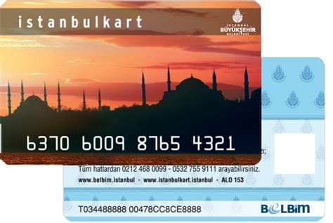 How much is the Istanbul Kart card in 2023?