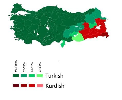 Is English spoken in Turkey?