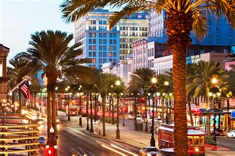 What is Canal Street famous for?