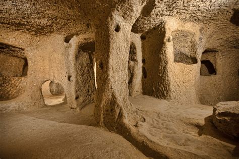 What is the oldest human underground city?