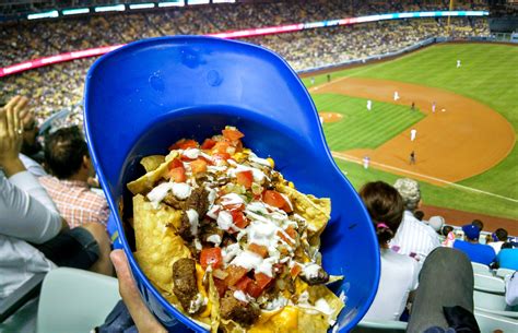 What kind of food is at Dodger Stadium?
