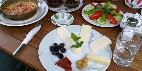 What time is breakfast eaten in Turkey?