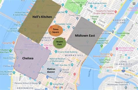 Where is the best place to stay in New York for the first time?