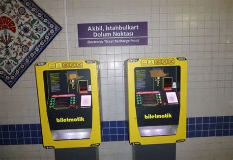 Where to buy metro tickets in Istanbul?