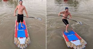 Can you drink on a stand up paddle board?