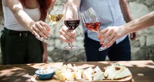 Do you eat at a wine tasting?