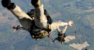 How high do Navy Seals skydive from?