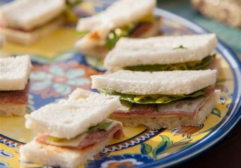 How Many Finger Sandwiches For 60 People?