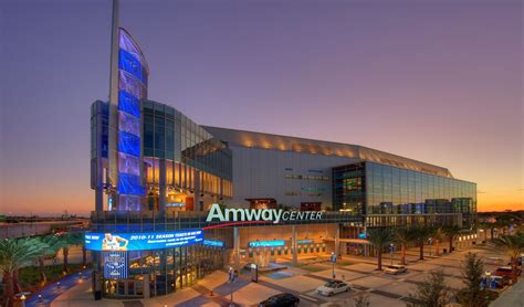 How much does the Amway Center cost?