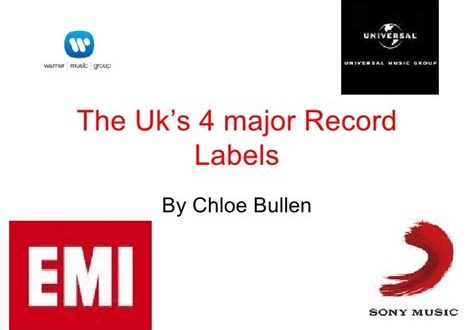 What are the 4 largest record labels?