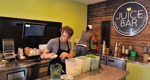 What are the disadvantages of starting a small juice bar business in your community?