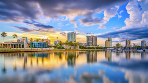 What is unique about St. Petersburg Florida?