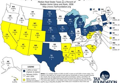 What State Has Cheapest Property Tax?
