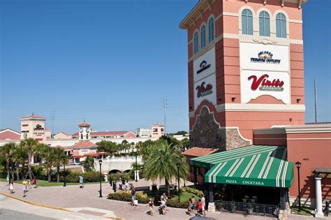 Which premium outlet is bigger in Orlando?