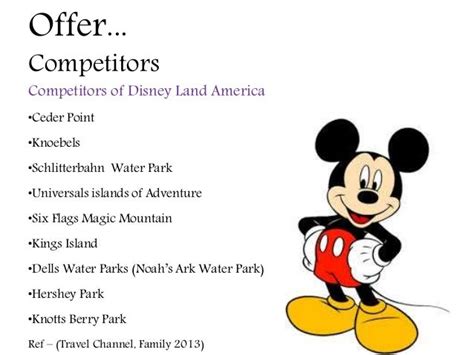 Who is the biggest competitor of Disney?