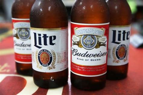 Who owns Miller and Bud?